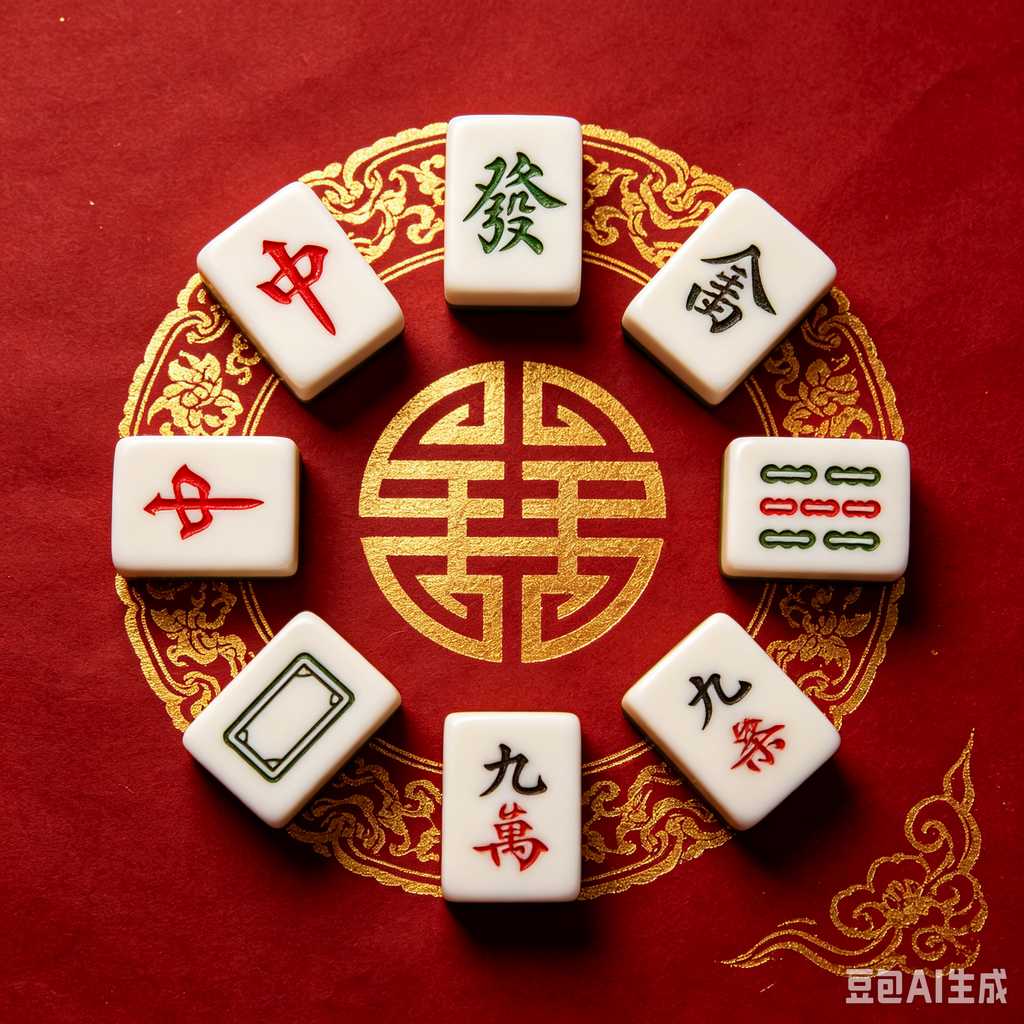 classic text mahjong set